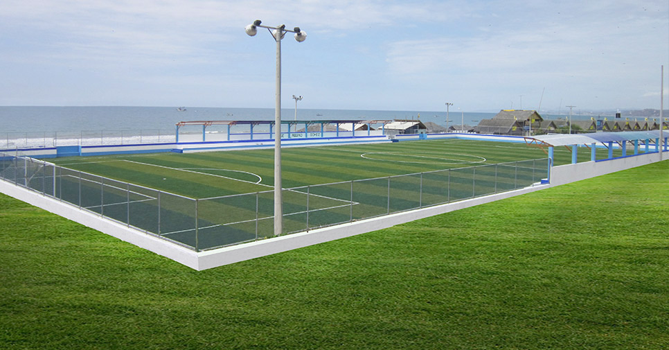 厄瓜多尔Montanita人造草坪球场