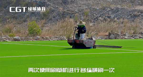 人工仿真草坪施工